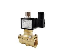 PRNDKYQZ 1/4 "3/8" 1/2 "3/4" 1 "DN15 normalmente Aperto N/O elettrovalvola elettrica in Ottone 12V 24V 220V 110V valvola pneumatica for Acqua Olio(Ac110v,DN20)