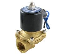 PRNDKYQZ 2W-200-20 Elettrovalvola Olio Acqua ad Azione Diretta 3/4" DC 12V