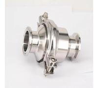 PRNDKYQZ Adatto for Tubo da 45 mm x Tri Clamp 2" Ghiera OD 64 mm 304 Valvola di ritegno Sanitaria in Acciaio Inossidabile unidirezionale di Non Ritorno