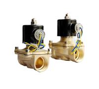 PRNDKYQZ Elettrovalvola a solenoide N/C 12v da 1 Pollice 1-1/4 Pollici NPT BSP in Ottone DN25 DN32 Guarnizione EPDM ad Alta Temperatura(Bsp-24vac,1 inch)