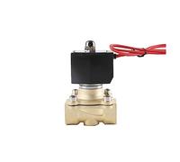 PRNDKYQZ Elettrovalvola elettrica da 1/2 "24V 12V 220V 110V IP65 Elettrovalvola in Ottone normalmente Chiusa Impermeabile(G-12vdc-nbr-seal)