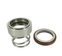 PRNDKYQZ Guarnizione Meccanica for Albero WC/WC/FKM M37/M37G-120 Serie 18/19/20/22/25/28/30/35/40/45/50 mm, Molla Singola for Pompa dell'Acqua(25mm)
