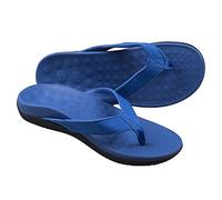 PRO 11 WELLBEING Sandali ortopedici con grande supporto per arco plantare ultra comfort, Blu, 37 EU