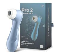 Pro 2 Vibratoreper Donna Professionale Dildo, Stimolatore per Clitoride, Vibratore Clitoride Silenzioso, Vibratore ad Onda di Pressione con Vibrazioni, Giocattoli Sessuali per Donne