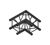 Pro-30 Square F Truss - Corner F - 500 mm - Black - Milos FQ30003HDB