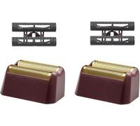 Pro 5 Star Series Finale Shaver Replacement Foil and Cutter Bar Assembly Compatible avec le rasoir Wahl modèle 7031-100/7043-100 - Pour le rasage masculin - 2 pièces (noir) (noir)