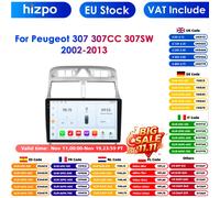 Pro AI 8G + 128G per Peugeot 307 307CC 307SW 2002 - 2013 autoradio lettori Video GPS CarPlay Android Auto 4G WIFI No 2 Din 2din PC