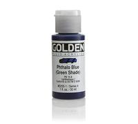 Pro-Art-Fluid Golden Acrylic Paint 1 oz, Colore: Blu ftalo, tonalità Verde