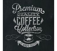 PRO-Art gla1011b murale, Arte su Vetro 'Premium Coffee' 50 x 50 cm