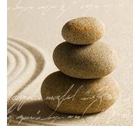 PRO-Art gla491b - Quadro da Parete su Vetro Balance II, 50 x 50 cm