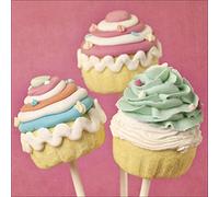 PRO-Art gla740a - Quadro da Parete su Vetro Cake Pops III, 30 x 30 cm