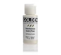 Pro-Art-Golden Acrylic Paint oz.-Interference Fluid 1, Colore: Oro