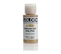 Pro-Art Golden Fluid - Vernice acrilica iridescente color oro profondo, 30 ml (confezione da 1)