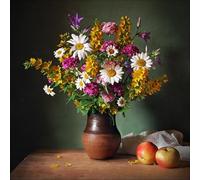 Pro-Art Tela Art - Quadro da parete Junges Wohnen New Baroque Still Life II, 27 x 27 cm