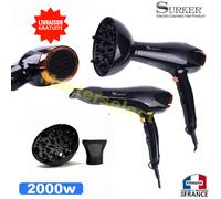 Pro Asciugacapelli 2000w Con Funzione Freddo Concentratore E Diffusore