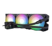 Ventola per PC Alphacool Pro Aurora 420 CPU AIO Processore Liquid cooling kit 14 cm Nero, Bianco [11774]