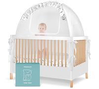 Pro Baby Safety Tenda per lettino pop-up:Copertura per reti da letto a baldacchino per neonati premium-Vedere attraverso la rete della zanzariera della scuola materna-Tenda per culla infantile unisex