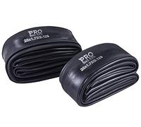 PRO BIKE TOOL - Confezione da 2 tubi interni da 26 pollici per bicicletta, 26 1,75-2,25 Schrader, per pneumatici da strada e da montagna, realizzati in gomma