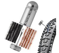 PRO Bike Tool Kit di Riparazione Pneumatici per Biciclette Senza Camera d'Aria - per Pneumatici per Mountain Bike e Bici da Strada - Ripara forature o forature - Il Kit di graffette Include Un
