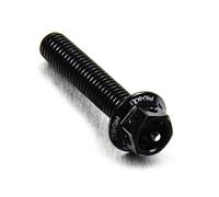 Pro-Bolt LHX612RE Ergal Testa Forata Viti, M6 x 1.00mm x 12mm, Nero