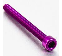 Pro-Bolt LPB660 Alluminio Vite a Testa Cilindrica, M6 x 1.00mm x 60mm, Lilla