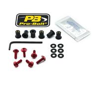 Pro Bolt Scr 6 Sk6r Windshield Screws Rosso