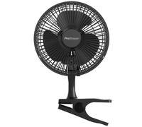 Pro Breeze Mini Ventilatore con Clip I Ventilatore Piccolo Elettrico con Funzionamento Ultra-Silenzioso e 2 Impostazioni di Velocità I 15W. Pinza con potente fissaggio, ideale per Casa e Ufficio
