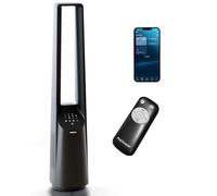 Pro Breeze Ventilatore a Torre Intelligente senza Pale da 101 cm - WiFi - Ultra Silenzioso con Telecomando, Display LED, 6 Velocità, 5 Modalità e Oscillazione di 60°