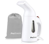 Pro breezeã' â ® Garment Steamer 850 Watt. Compatto and portatile with Ultra-Fast Heating Element and Travel Pouch for All Fabric By The Body fonte