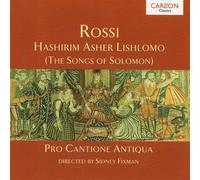 Pro Cantione Antiqua - Derossi;Hashirim Asher Lish