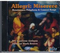 Pro Cantione Antiqua – Miserere Renaissance Polyphony