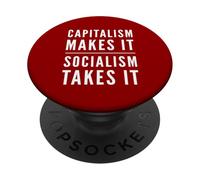Pro Capitalism Libertario Repubblicano Libertà Libera Libertà PopSockets PopGrip Adesivo