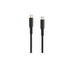 Pro, cavo in silicone Usb Type C > Usb Type C 20 cm Ricarica e dati (3000 mA /