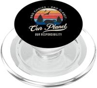 Pro Choice Pro Planet Ambiente Cambiamento climatico Giornata della Terra PopSockets PopGrip per MagSafe