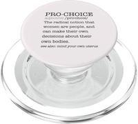 PRO-CHOICE Radical Notion Women Dizionario Definizione Meme PopSockets PopGrip per MagSafe