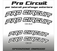 Pro Circuit Adesivi in kristal per laterale parafango anteriore