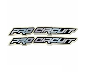 PRO CIRCUIT Decalcomanie ologramma parafango anteriore