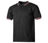 Pro Company Polo Uomo Atletico Sport Outdoor Excersise Casuale Tattico Nero