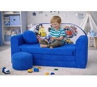 Pro Cosmo Divano da Bambini con pouf Omaggio, Pedana e Cuscini - C14