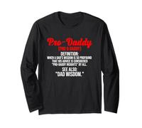 PRO-Daddy When a Dad's Wisdom is so Profound That His Advice Maglia a Manica