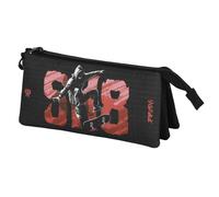 PRO-DG SK8-Astuccio Triplo, Nero, 23 x 11 cm