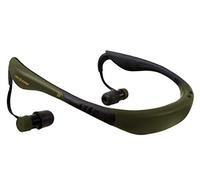 Pro Ears Stealth 28 - PEEBGRN - Protezione acustica e amplificazione elettronica - NRR 28 - Behind the Head Ear Buds - Auricolari digitali, verde