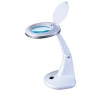 PRO ELEC - 2012B-2H - LED Scrivania Lente Ingrandimento Lampada, 10.2cm, 48 LED