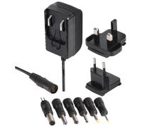 PRO ELEC Alimentatore da 12V 1A con Spine Internazionali e 6 Punte