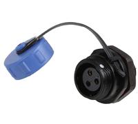 PRO ELEC Presa a 3 Poli IP68 da Pannello, 250V 13A
