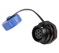 PRO ELEC Presa a Pannello Filettata a 7 Poli, IP68, Serie SP13