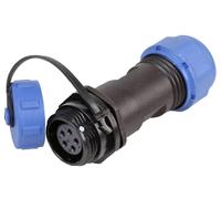 PRO ELEC Presa Inline Serie SP13 a 5 Poli, IP68, Cavo 5-8mm
