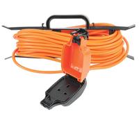 PRO ELEC Prolunga Esterna 15m, IP54, con Presa UK da 13A