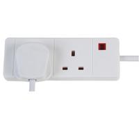 PRO ELEC Prolunga UK 2 Prese, 3m, 13A