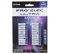 PRO ELEC PSG91244 - Batterie ultra alcaline AAA, confezione da 20